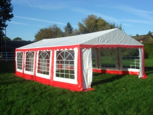 Párty stan PVC 4x8m STANDARD