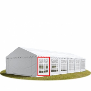 Ściana PVC 2x2m okno kwadratowe